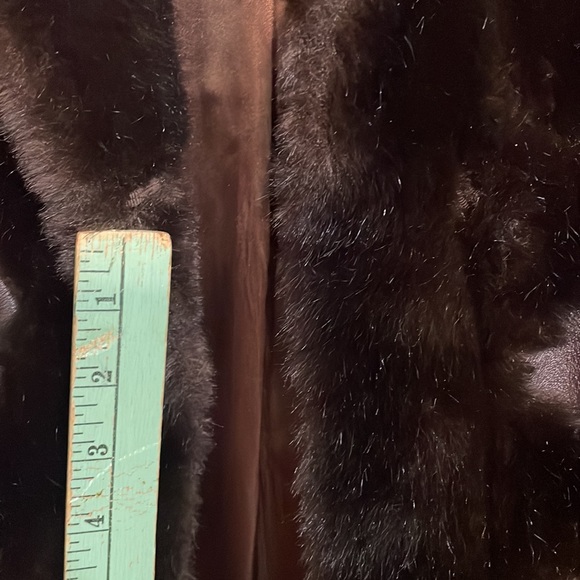 Genuine Leather/Faux Fur Jacket - Picture 8 of 10